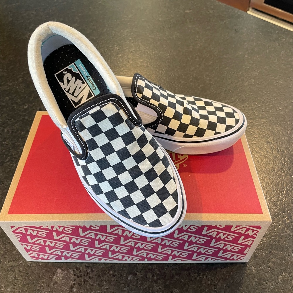 Vans Comfy Cush slip ons size 6.5 womens